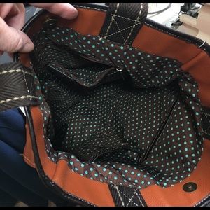 Vegan PU shoulder tote